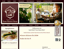 Tablet Screenshot of hasenhein.de